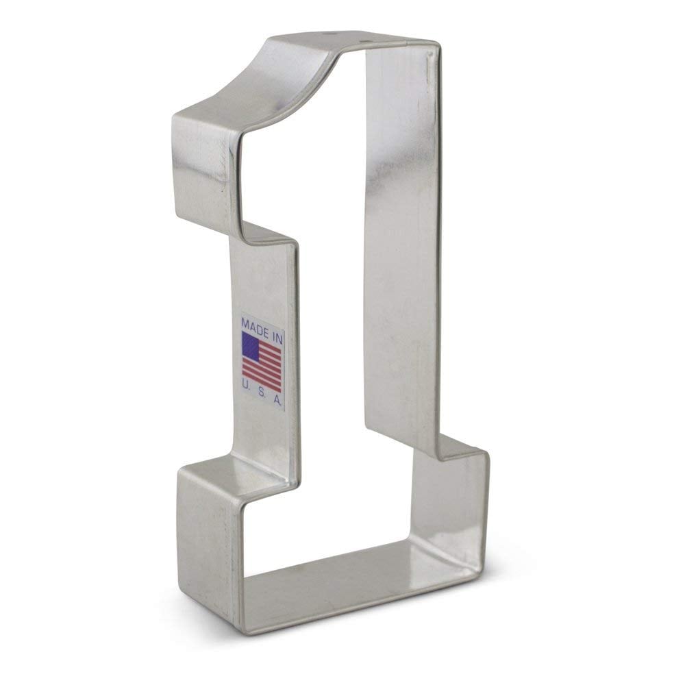 Amazon Com  Large Number One  1 Cookie Cutter