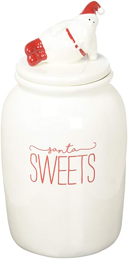 Amazon Com  Mud Pie 4664002 Santa Sweets Christmas Ceramic Cookie