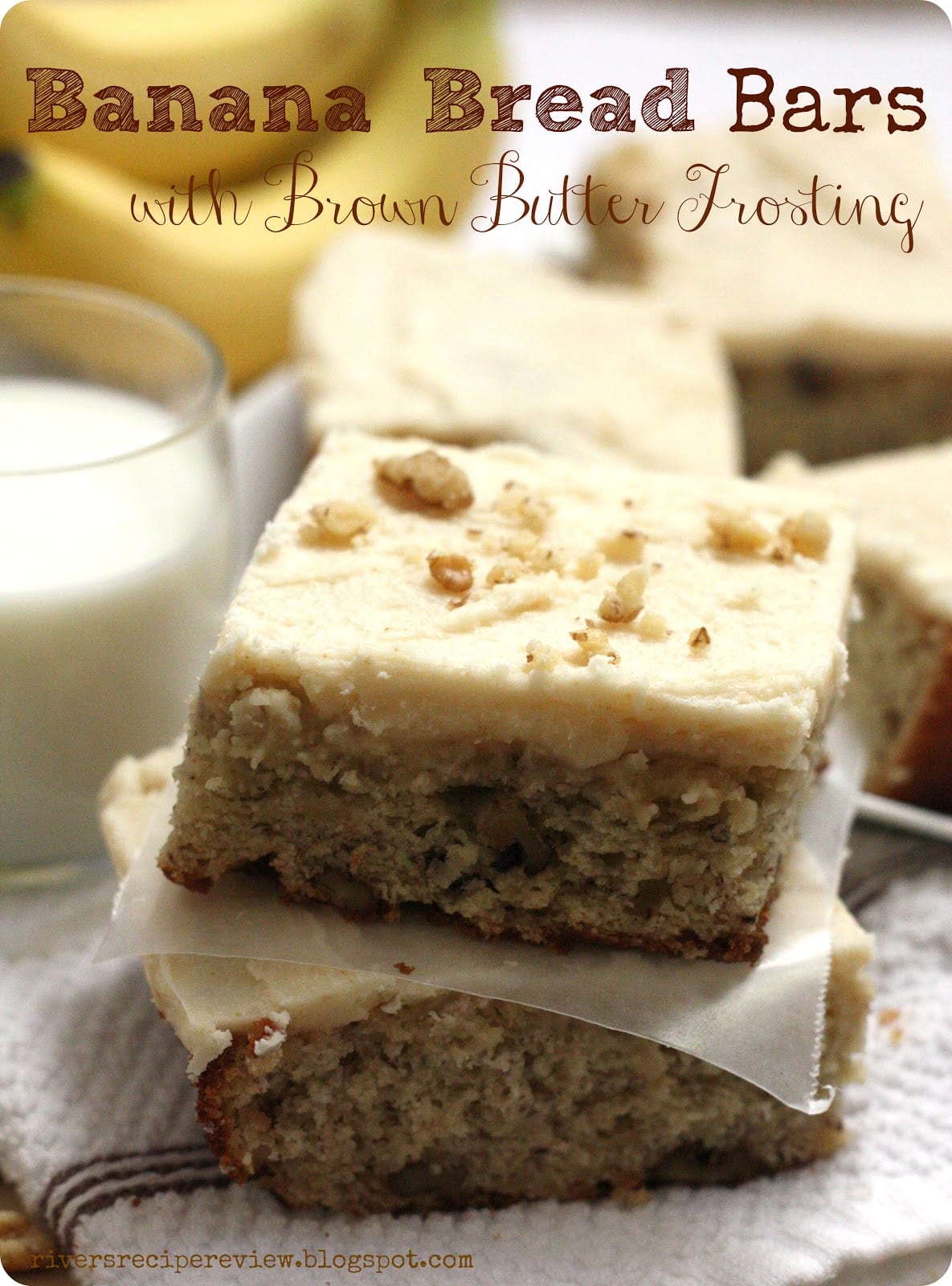 Banana Bread Bars