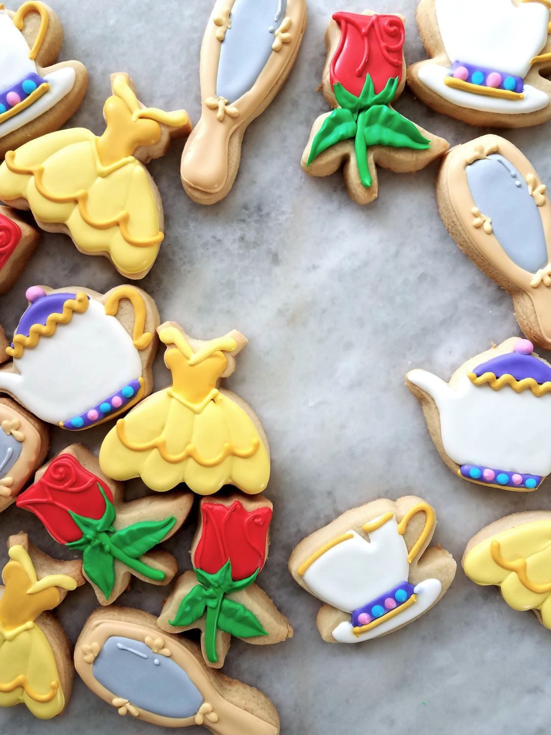 Beauty And The Beast Cookies