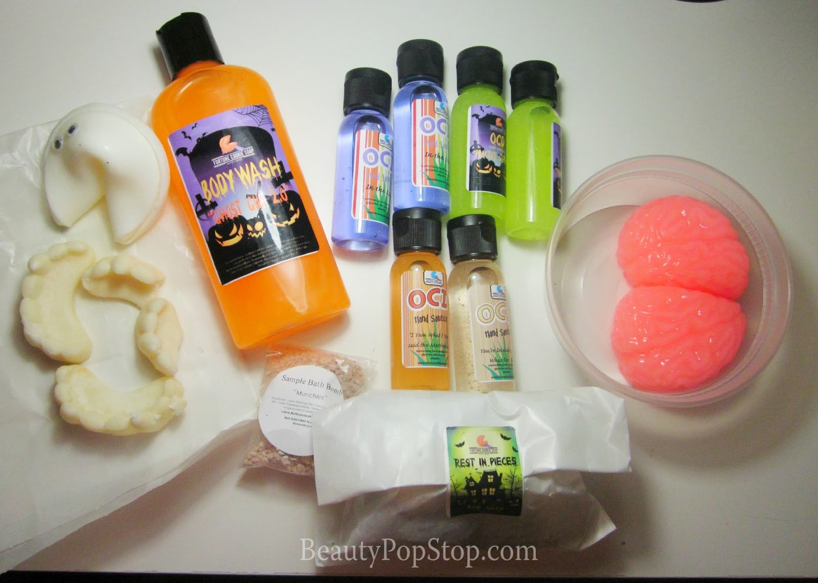 Beautypopstop  Fortune Cookie Soap Halloween 2013 Haul