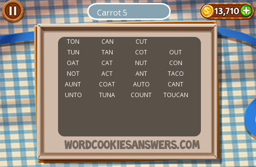 Best Carrot 5 Word Cookies Image Collection