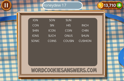 Best Honeydew 17 Word Cookies Image Collection