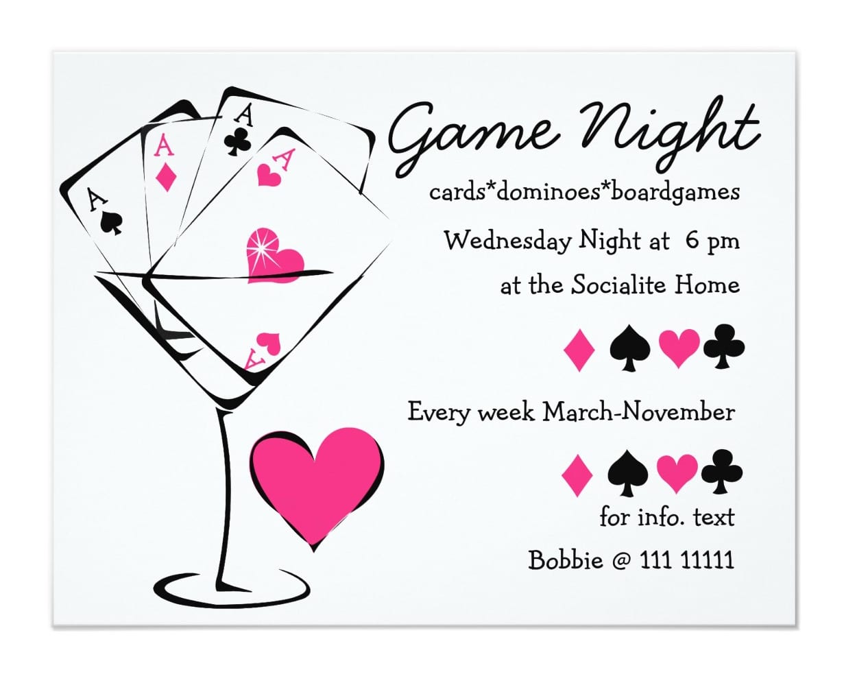 Card Game Party Planning, Ideas & Supplies