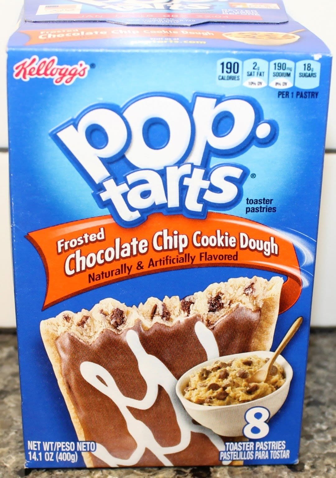 Chocolate Chip Cookie Dough Pop Tarts Review