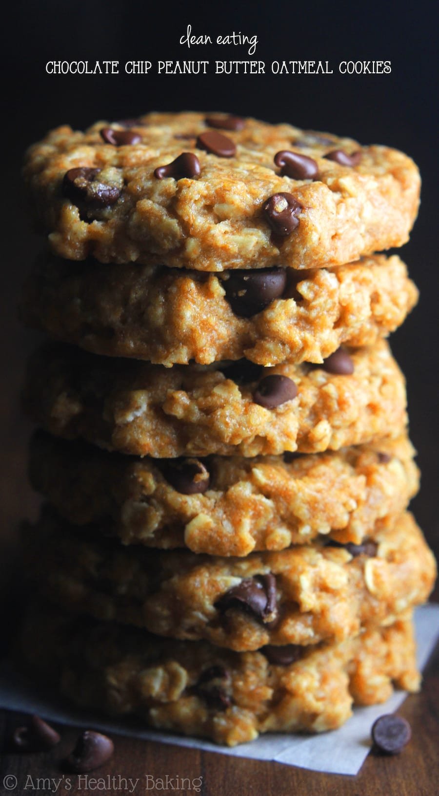 Chocolate Chip Peanut Butter Oatmeal Cookies {recipe Video