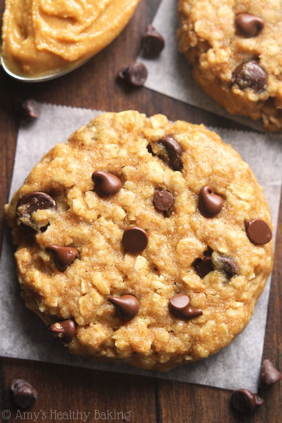 Chocolate Chip Peanut Butter Oatmeal Cookies {recipe Video