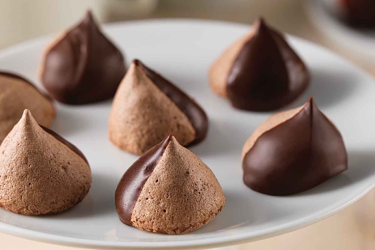Chocolate Meringue Kisses Recipe