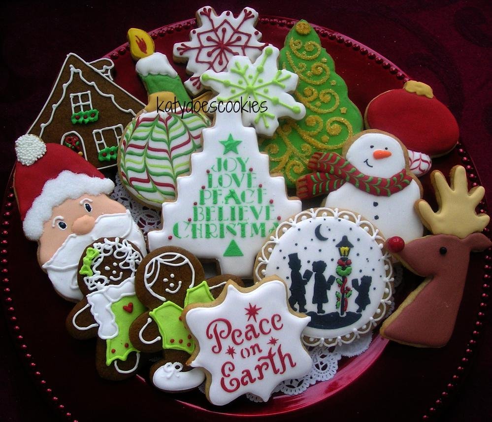 Christmas Cookie Tray 2014