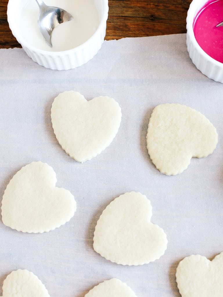 Coconut Oil Sugar Cookies With Naturally Colored Icing