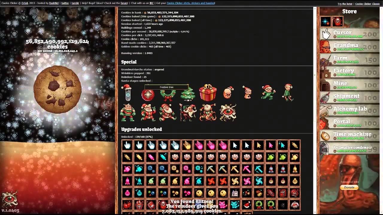 Cookie Clicker Christmas Update  3 With Kulguy