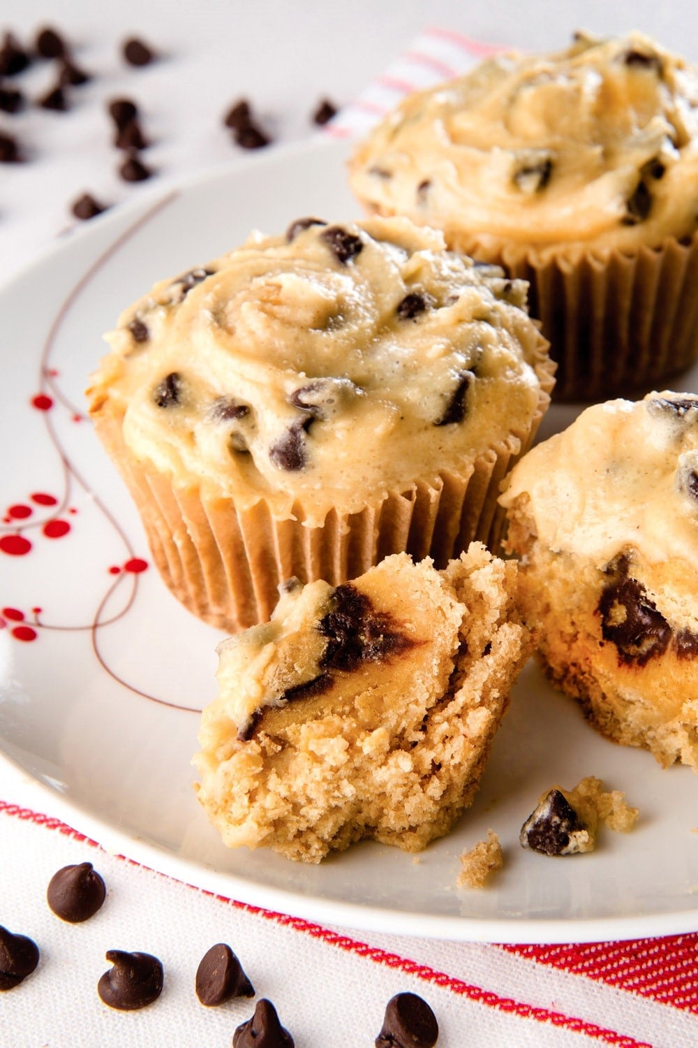 Cookie Dough Cupcakes Recipe (vegan, Gluten