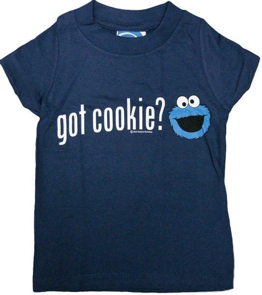Cookie Monster Shirts For Toddlers