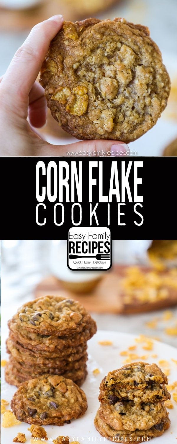 Cornflake Cookies Â· Easy Family Recipes