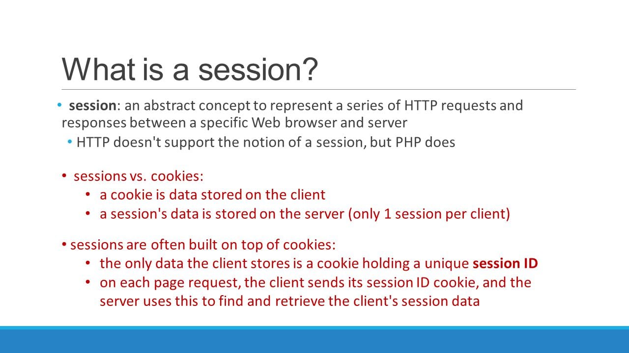 Cse 154 Lecture 13  Sessions  Expiration   Persistent Cookies