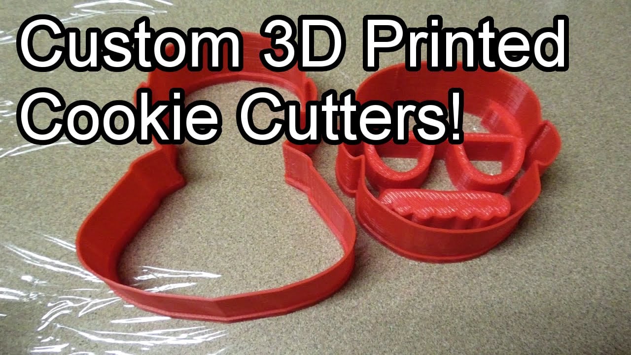 Custom 3d Printed Cookie Cutters!