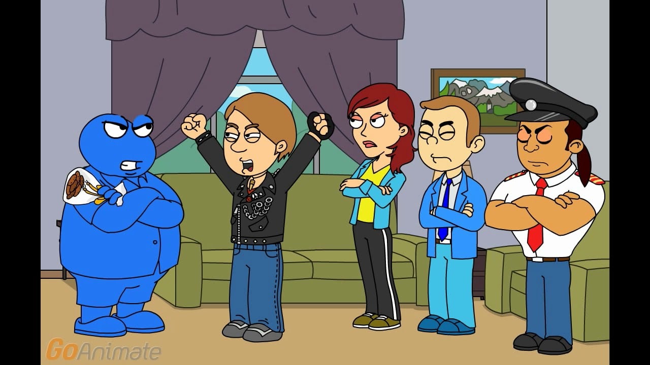 Dave Steals Cookie Monster's Bag Of Cookies (original Version