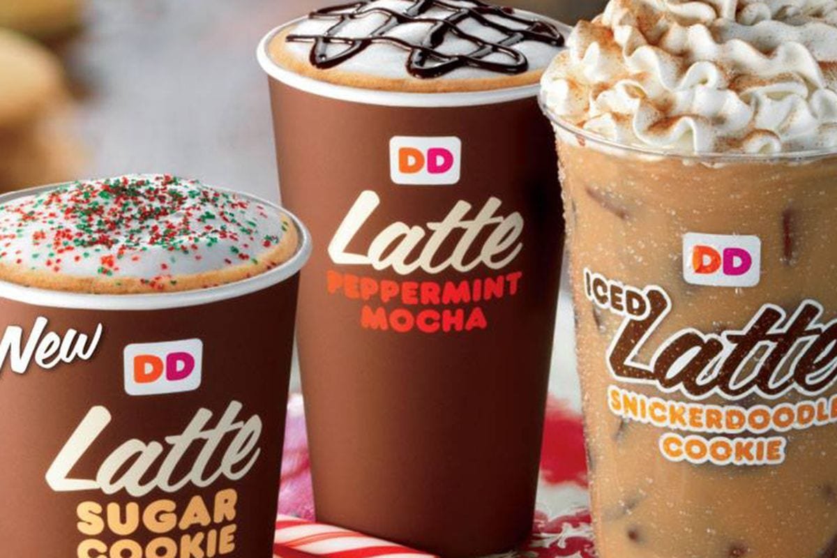 Dunkin' Donuts Is Now Slinging Cookie Flavored Lattes