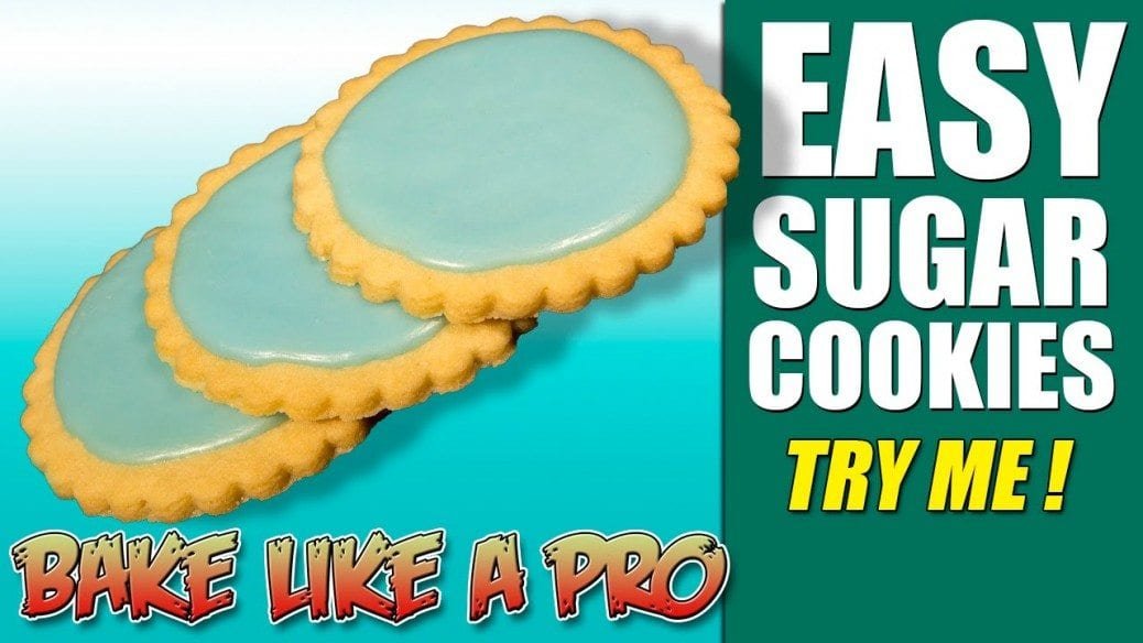 Easy No Fail Sugar Cookie Recipe !