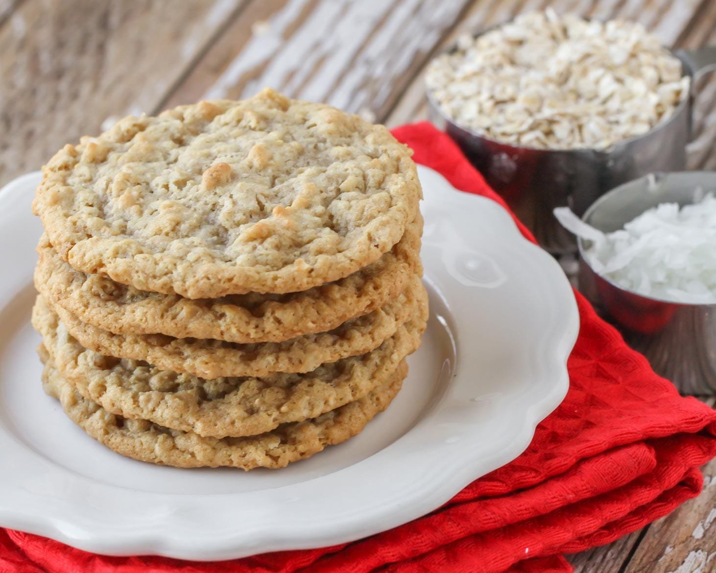 Easy Oatmeal Coconut Cookies Recipe