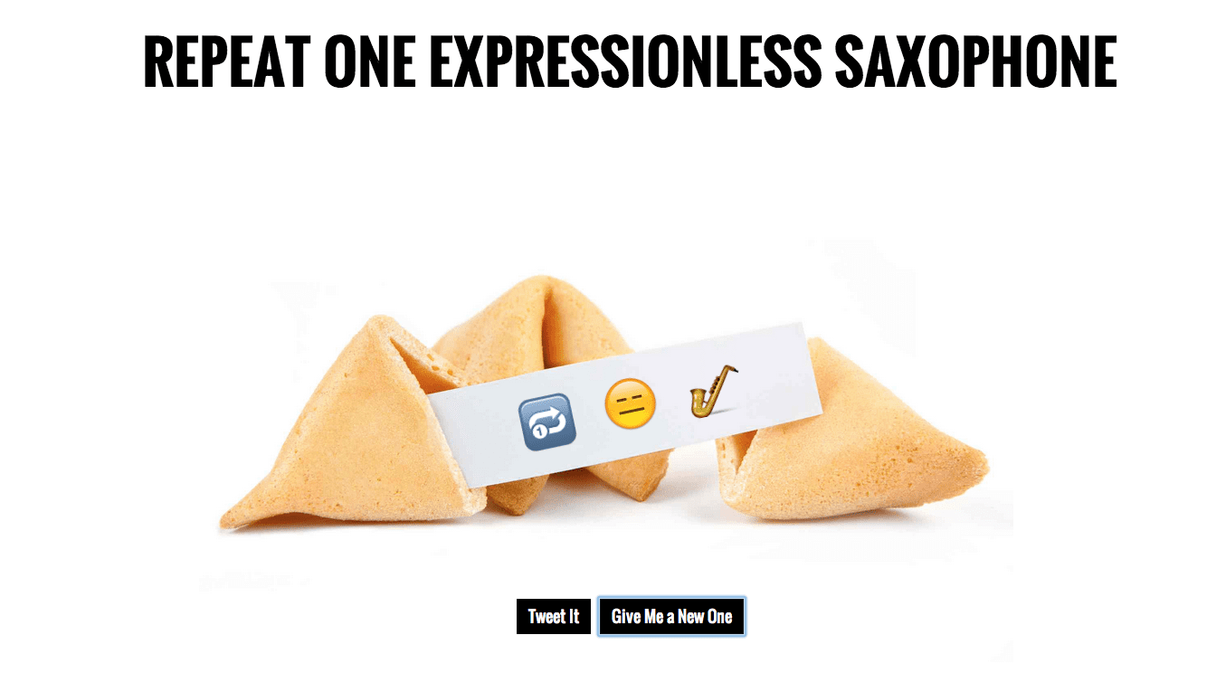 Emoji Fortune Website Makes Fortune Cookies Better By Adding