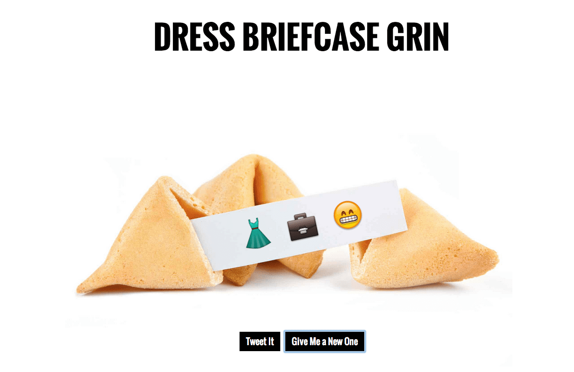 Emoji Fortune Website Makes Fortune Cookies Better By Adding