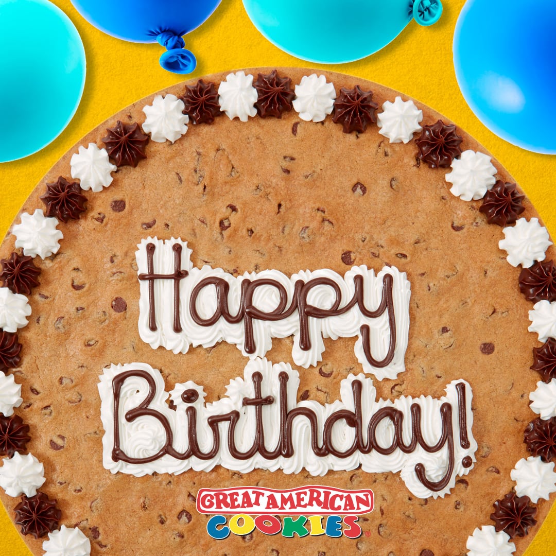 Free Cookie Cakes Are Up For Grabs For Great American Cookies