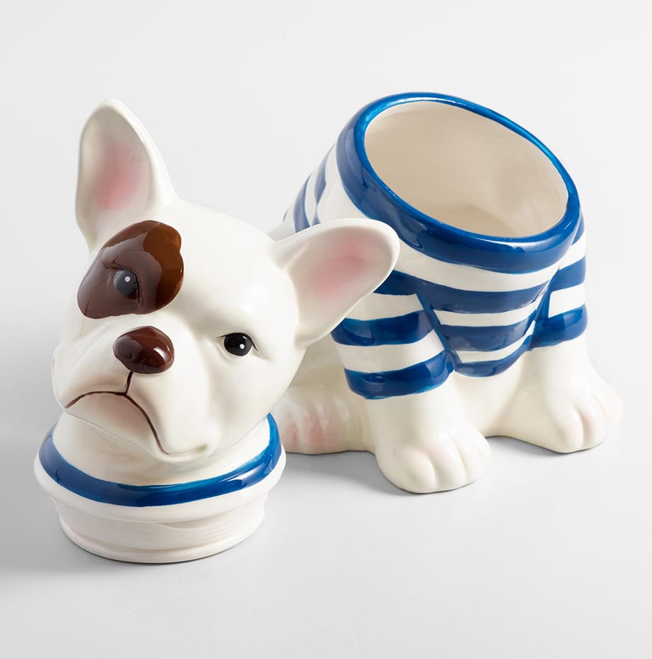 French Bulldog Ceramic Cookie Jar