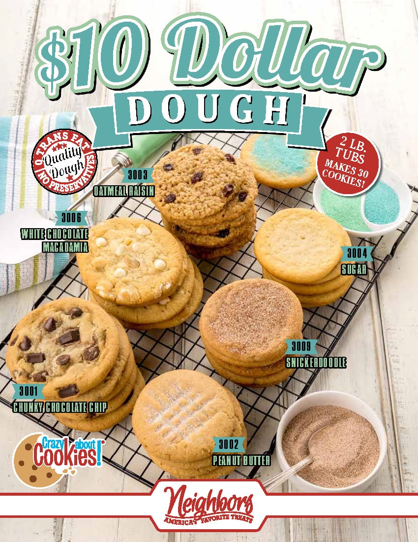 Frozen Cookie Dough Fundraiser