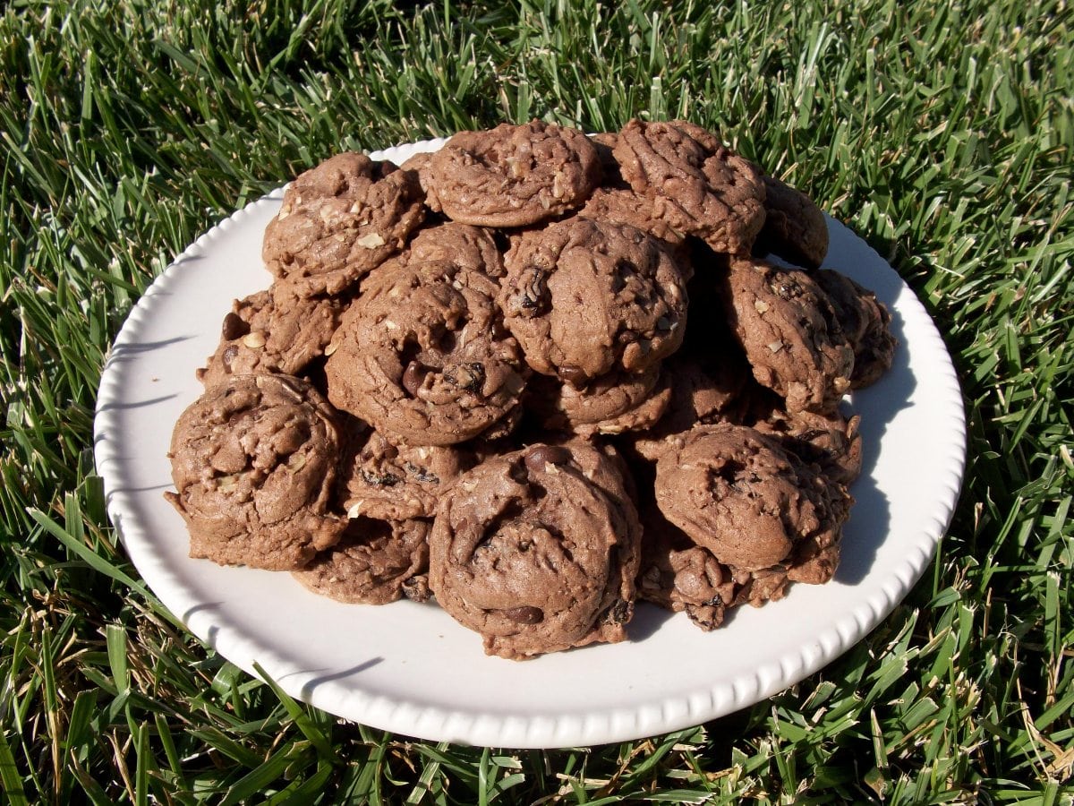 German Chocolate Cake Mix Cookies