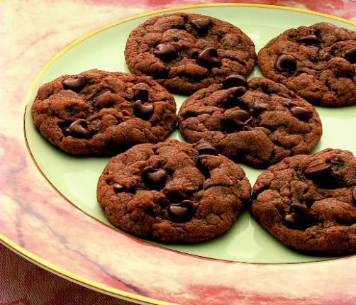 German Chocolate Cookies Made With Cake Mix