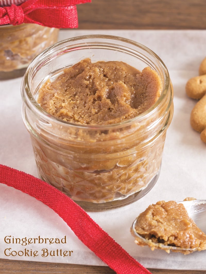 Gingerbread Cookie Butter Recipe (dairy