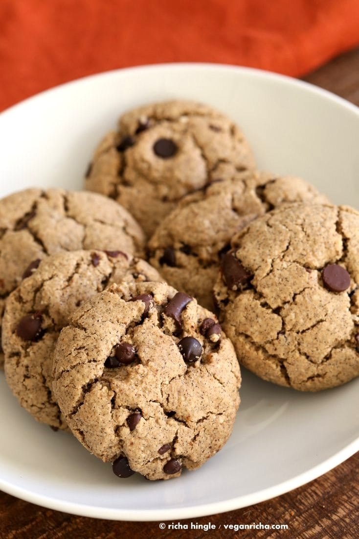 Gluten Free Vegan Chocolate Chip Cookies