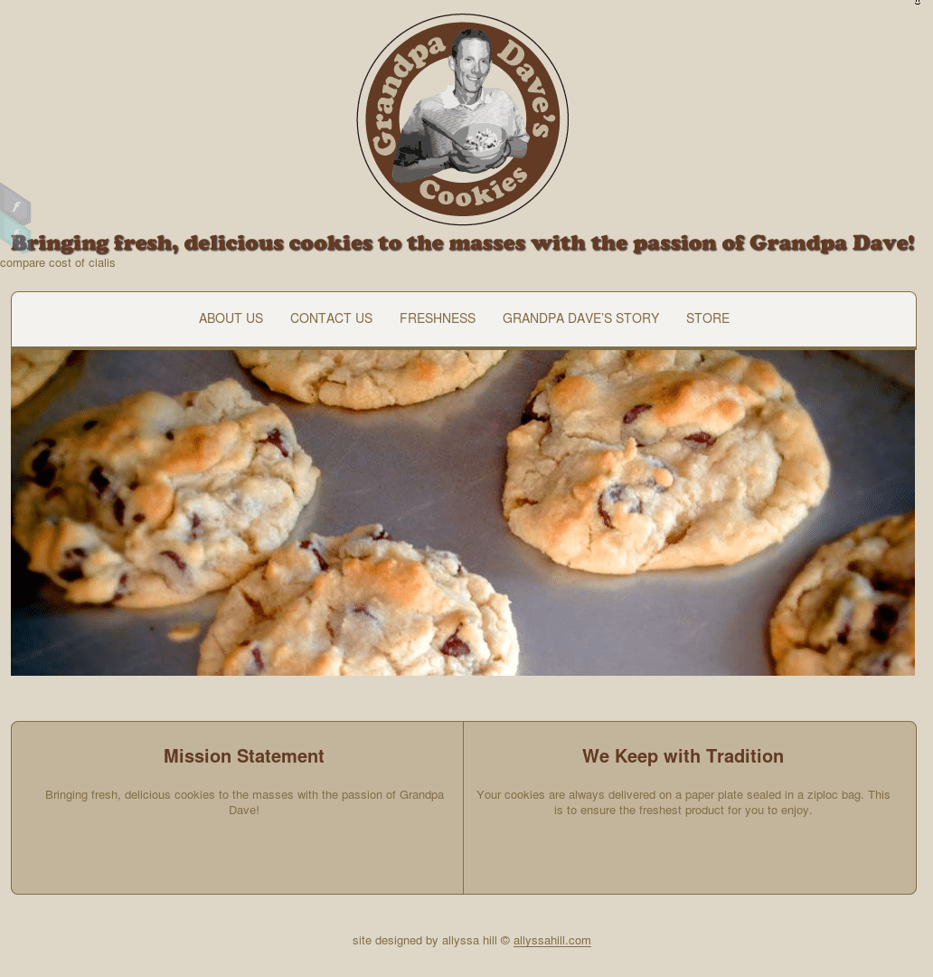 Grandpa Dave's Cookies Competitors, Revenue And Employees
