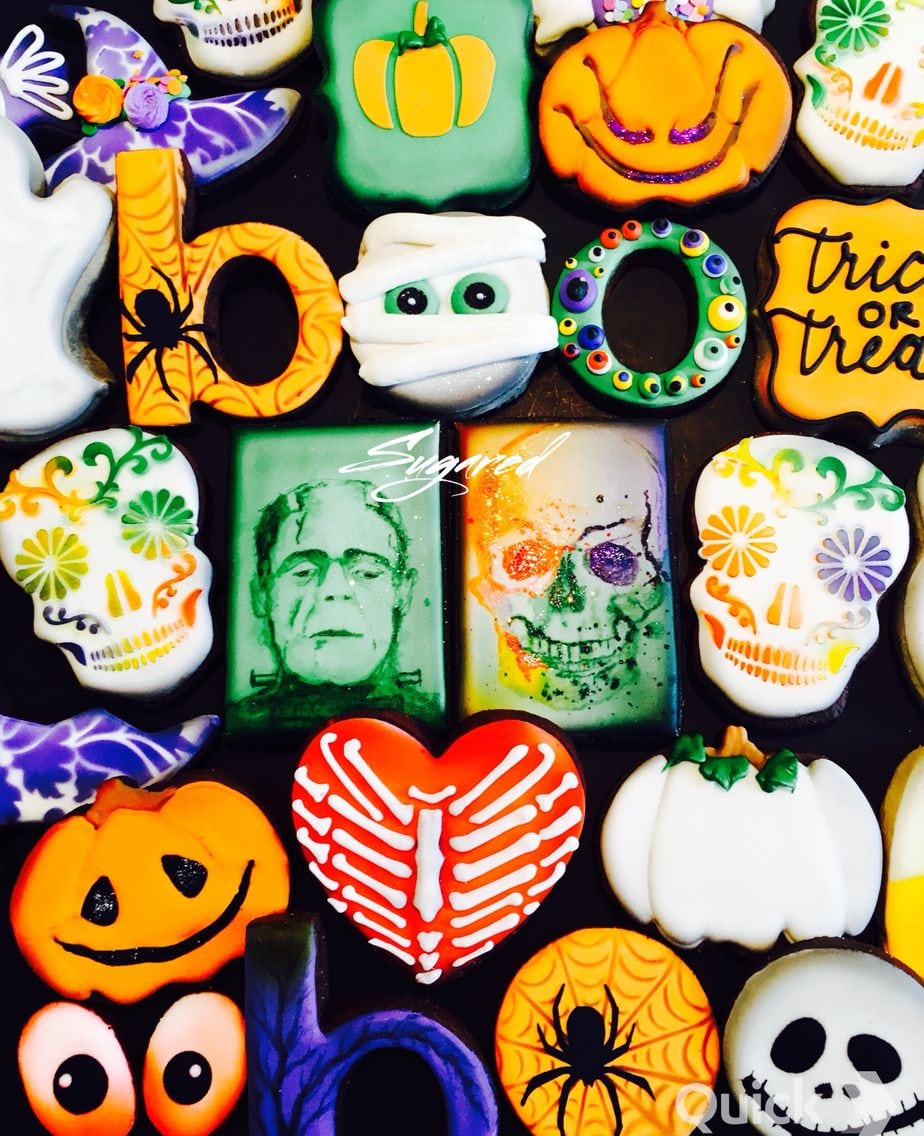 Halloween Cookies Sugared Cookies & Sweets Inc