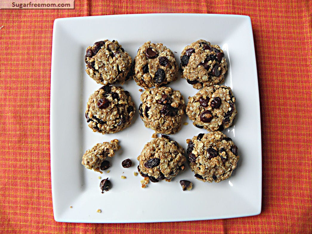 Healthy Oatmeal Raisin Cookies  No Sugar Added