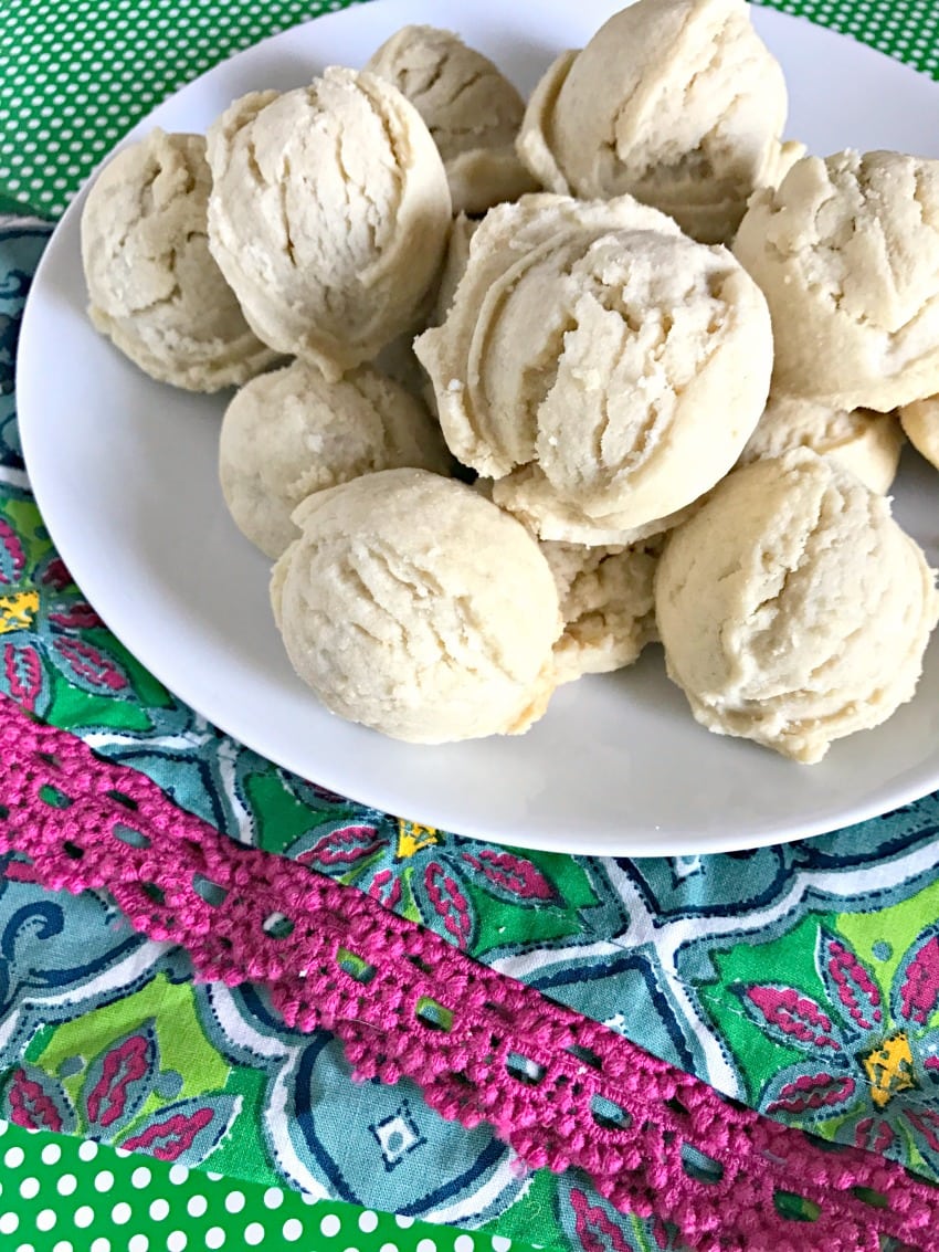 Holiday Pillow Shortbread Cookies