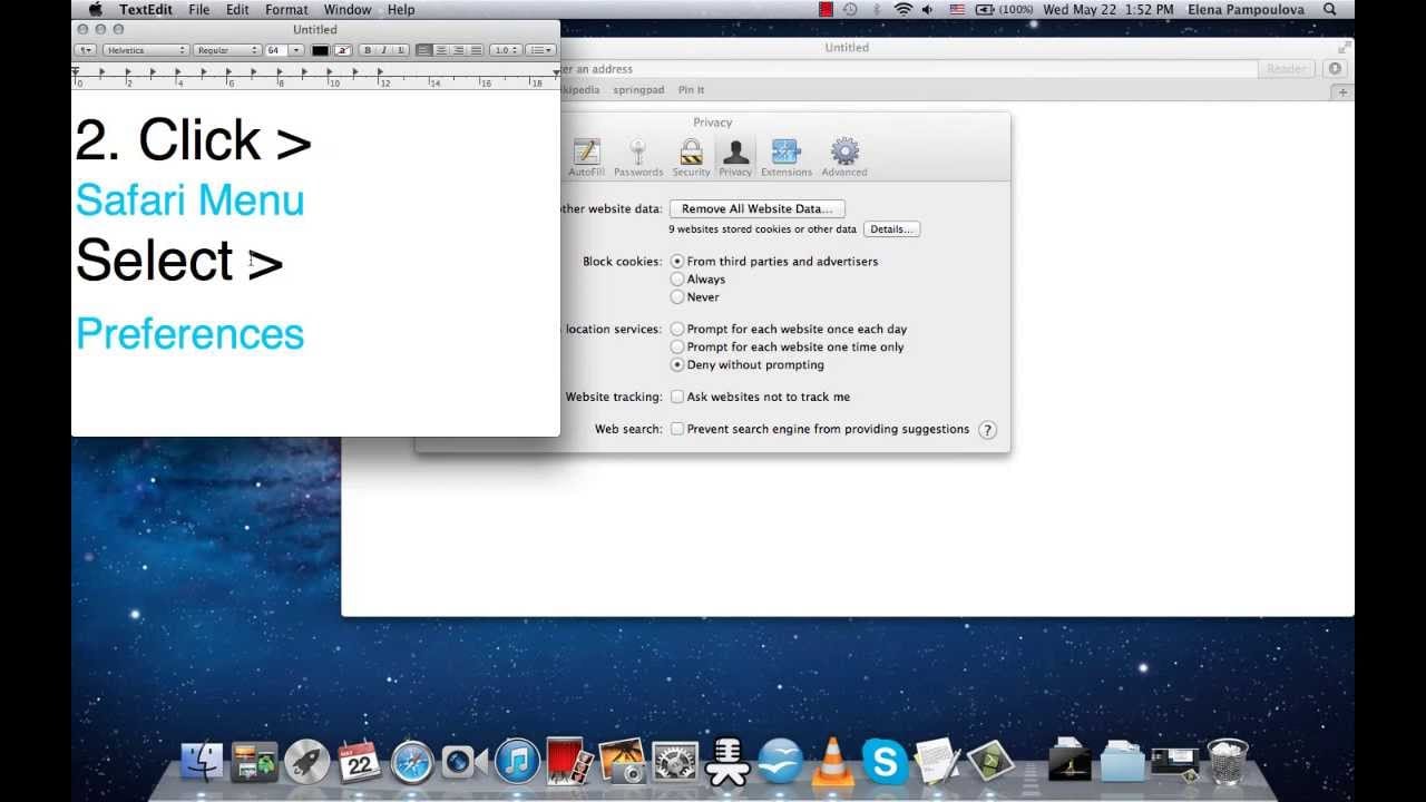 How To Delete Cookies Mac