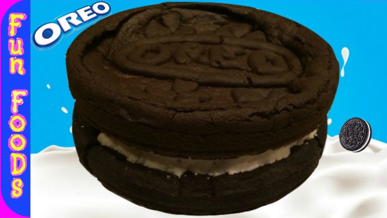How To Make A Giant Oreo Cookie