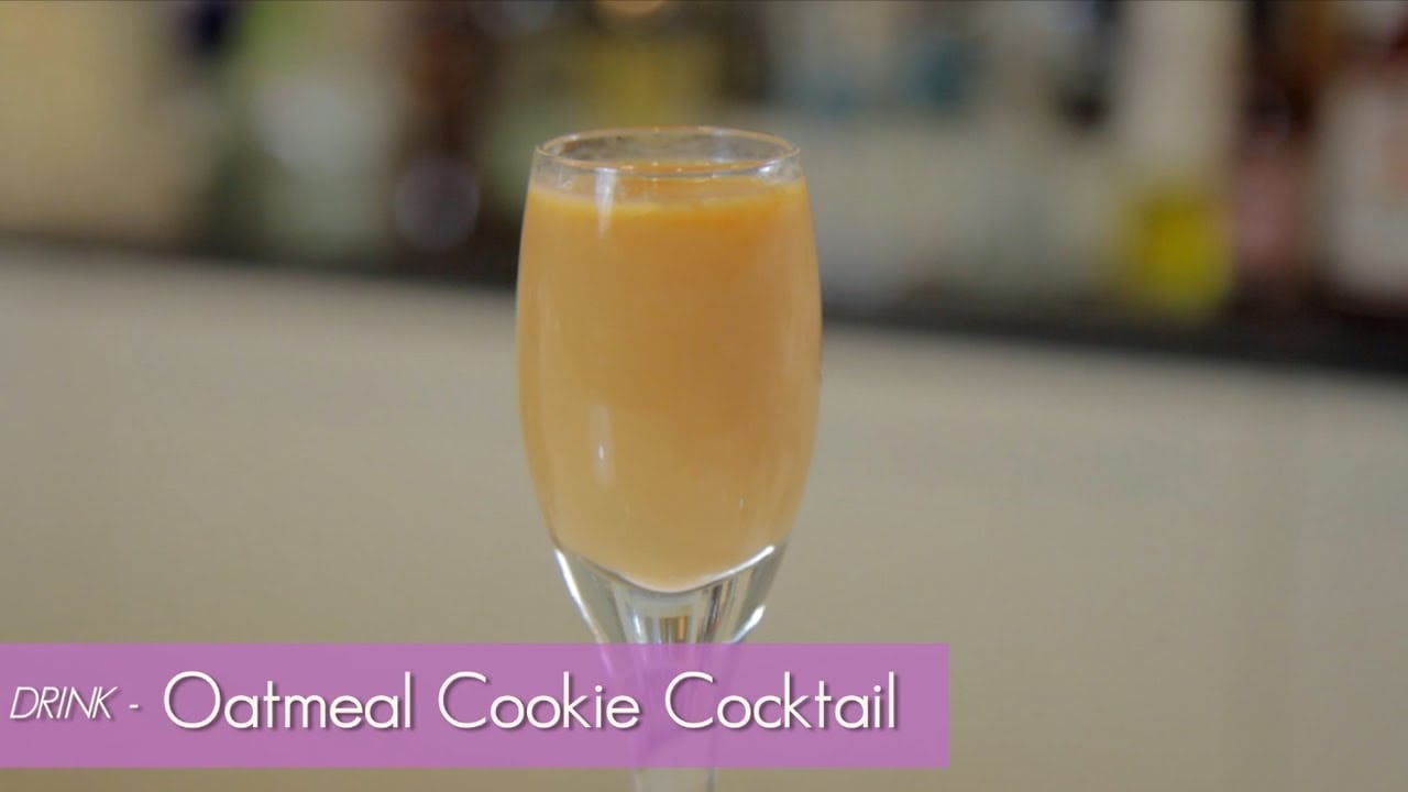 How To Make An Oatmeal Cookie Cocktail