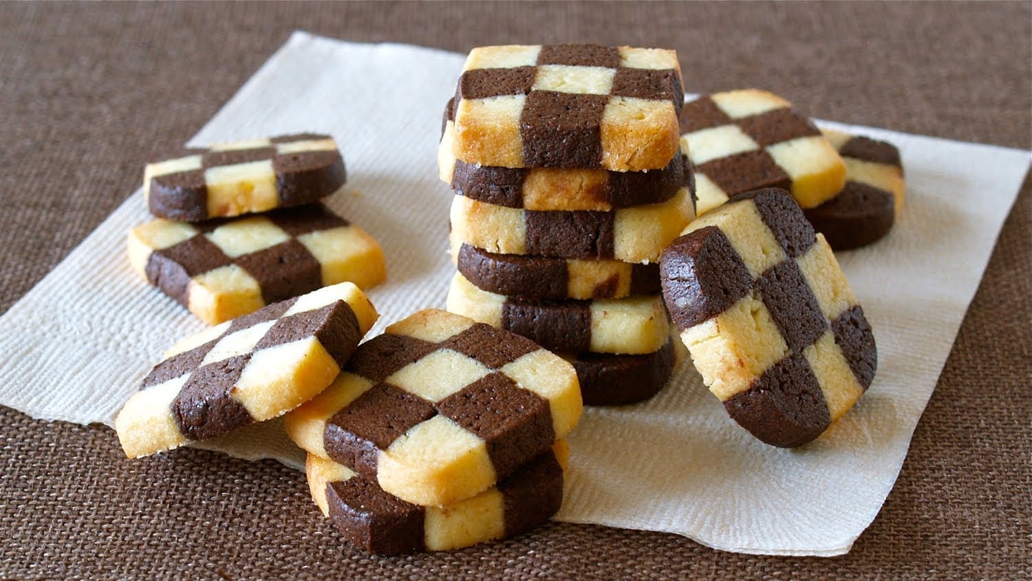 How To Make Checkerboard Cookies (easy Ice Box Cookie Recipe