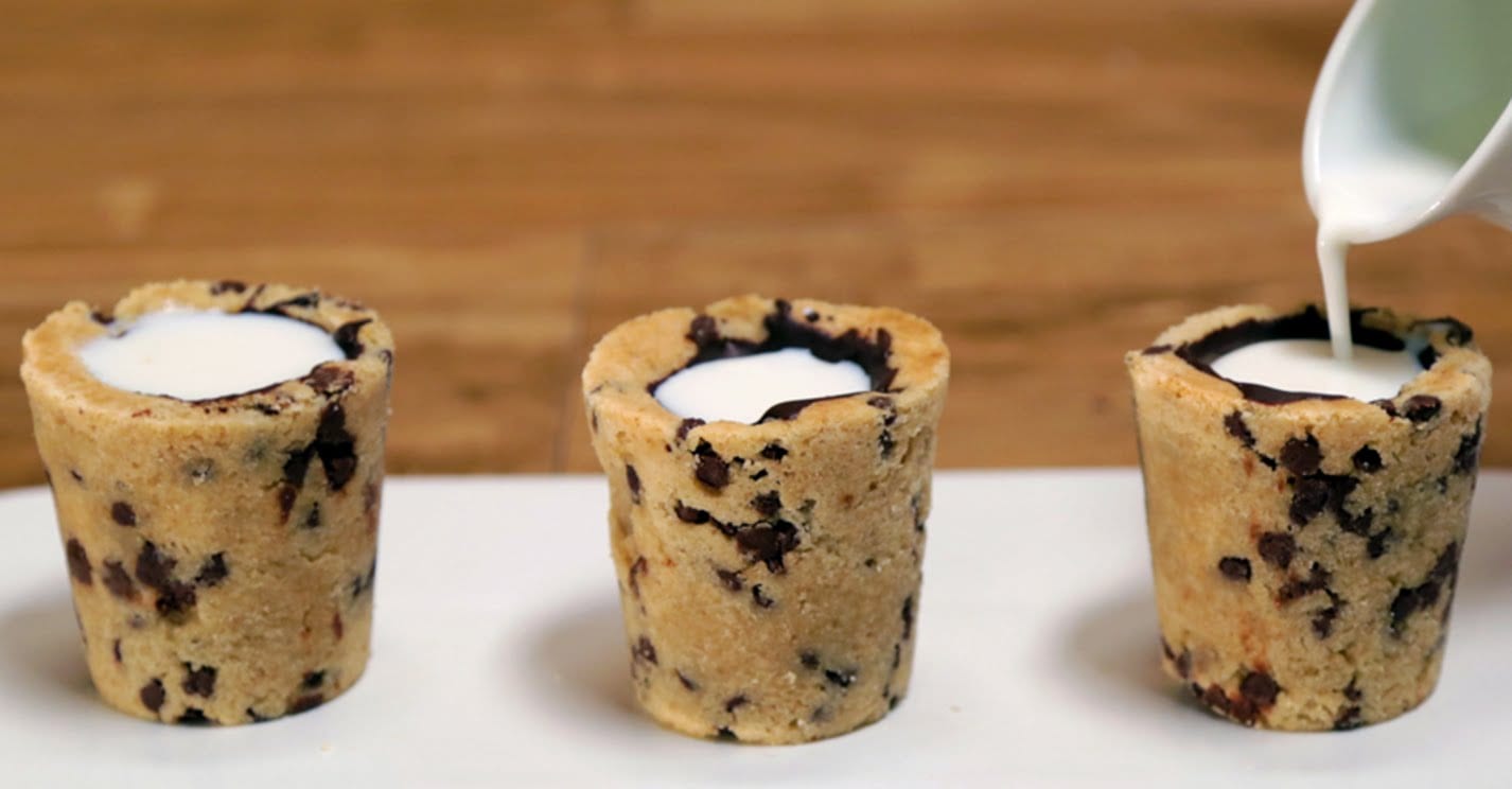 How To Make Cookie Cups Inspired By Dominique Ansel’s Cookie Shots