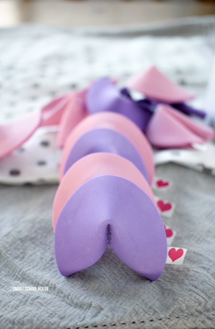 How To Make Valentine Fortune Cookies