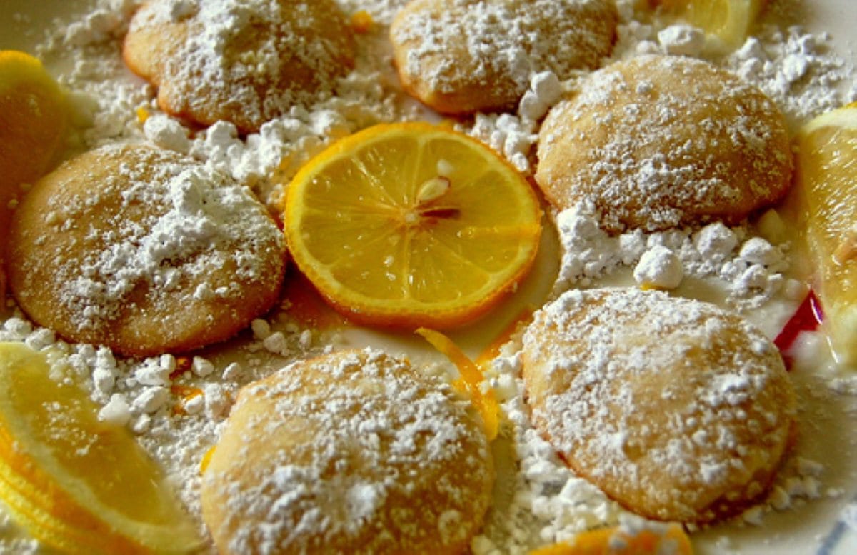 Lemon Tea Cookies