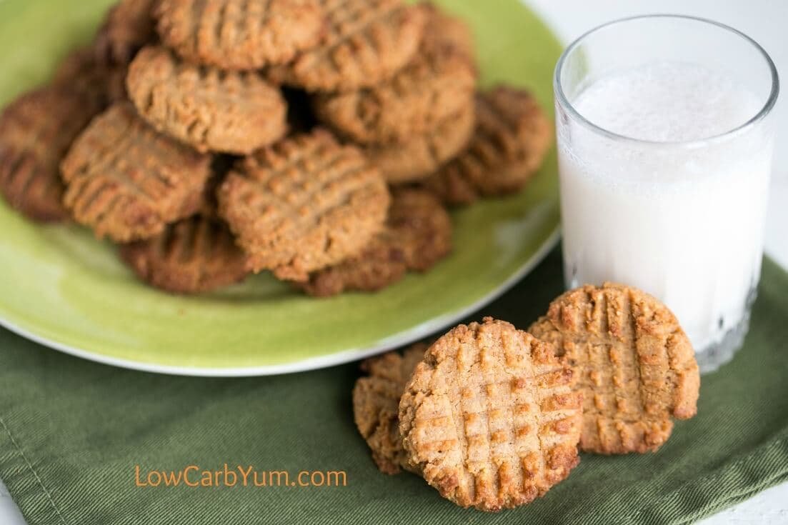 Low Carb Peanut Butter Cookies With Coconut Flour