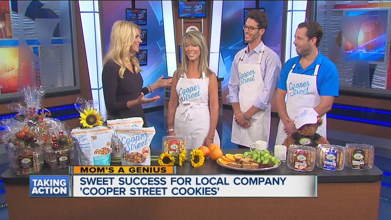 Mom's A Genius  Sweet Success For Local Company 'cooper Street
