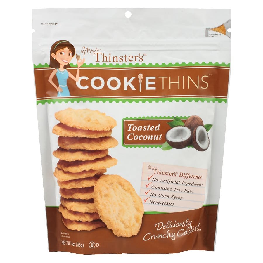Mrs  Thinsters Cookies Toasted Coconut