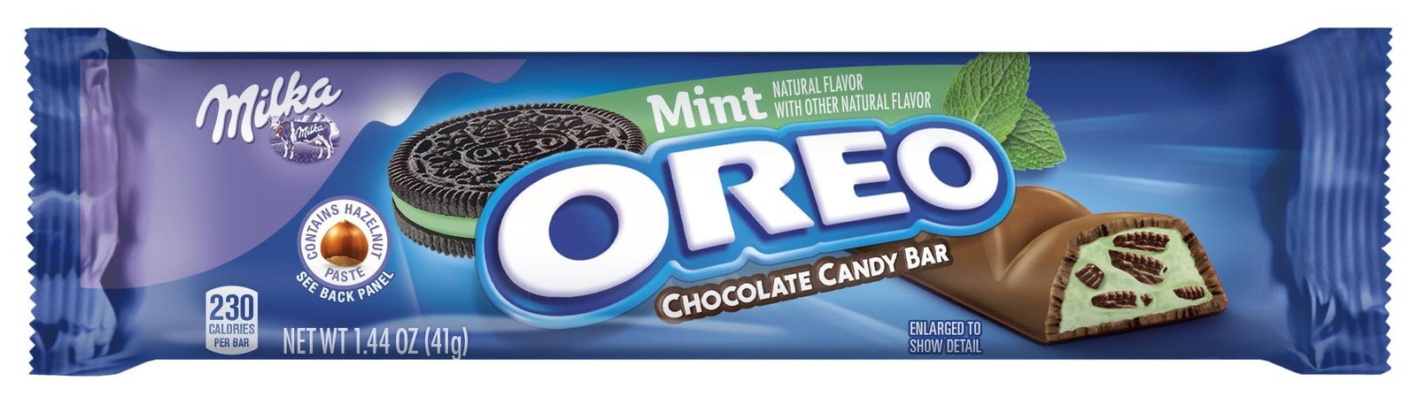 New Oreo And Milka Mint Flavored Chocolate Candy Bar