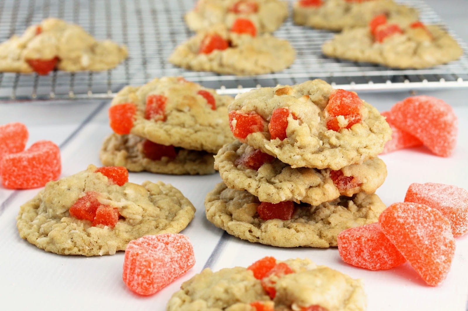 Old Fashioned Orange Slice Oatmeal Cookies