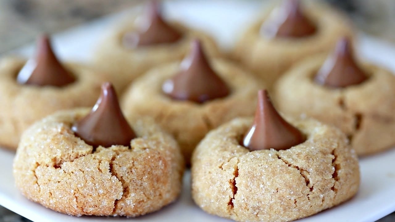 Peanut Butter Blossom Cookies!